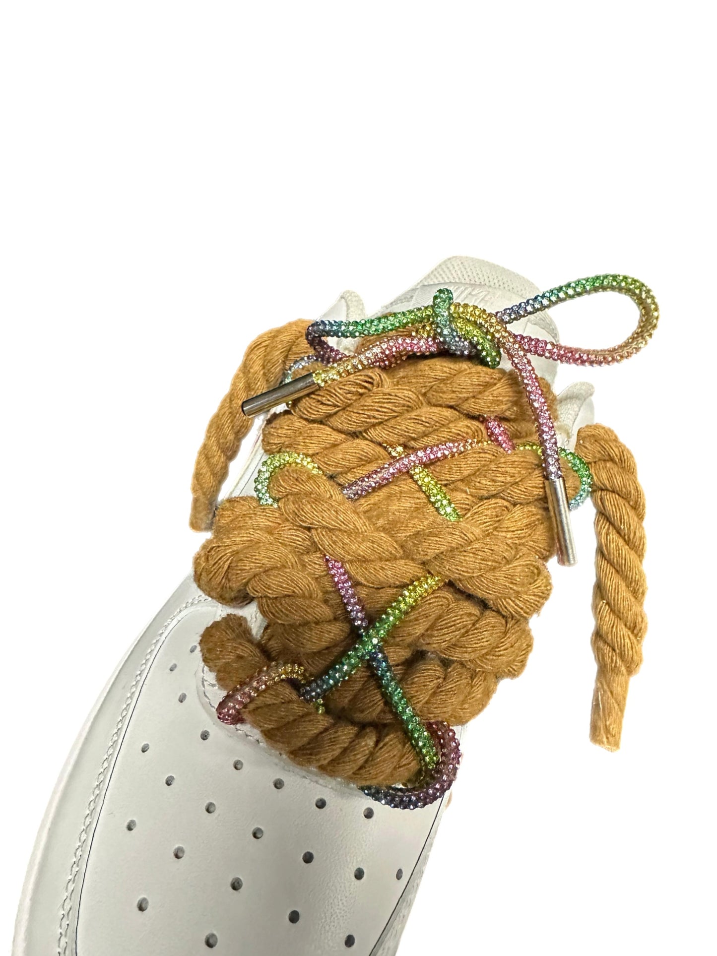 Nike Airforce 1 Custom By Holygang Retro Size 6.5Y 8W