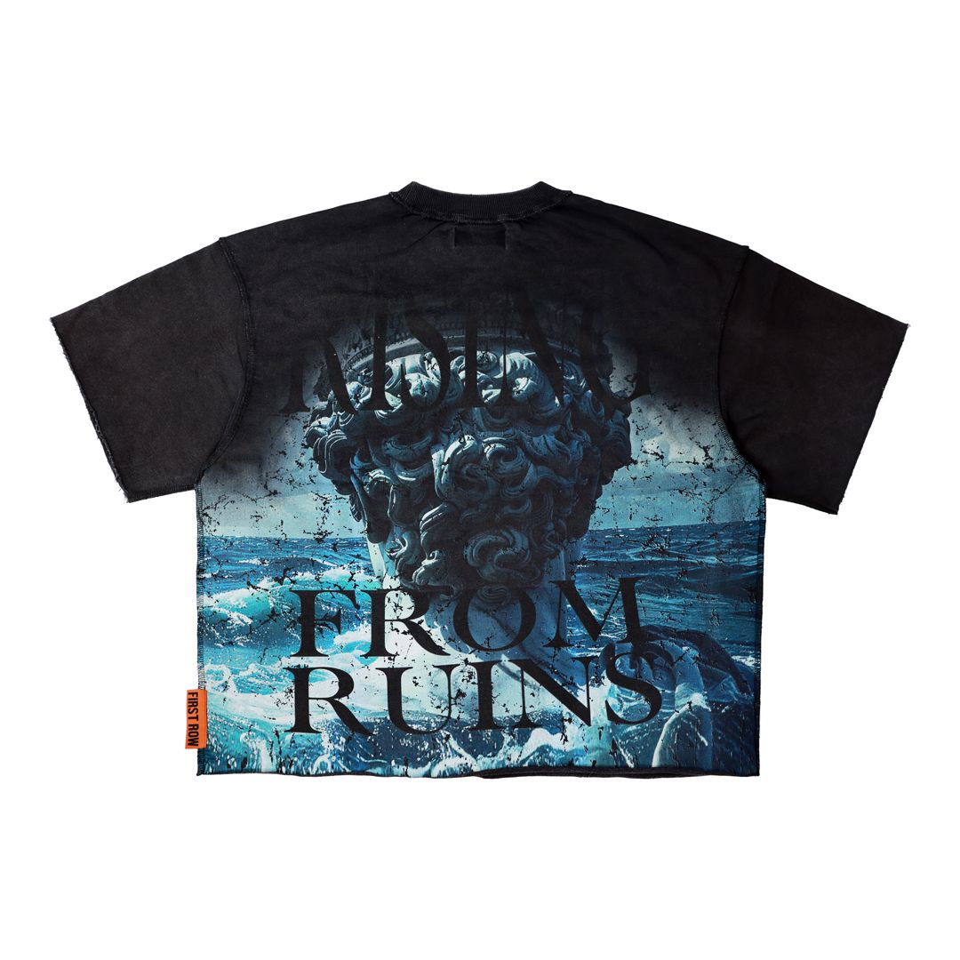 FR Cropped Mini Terry Tee