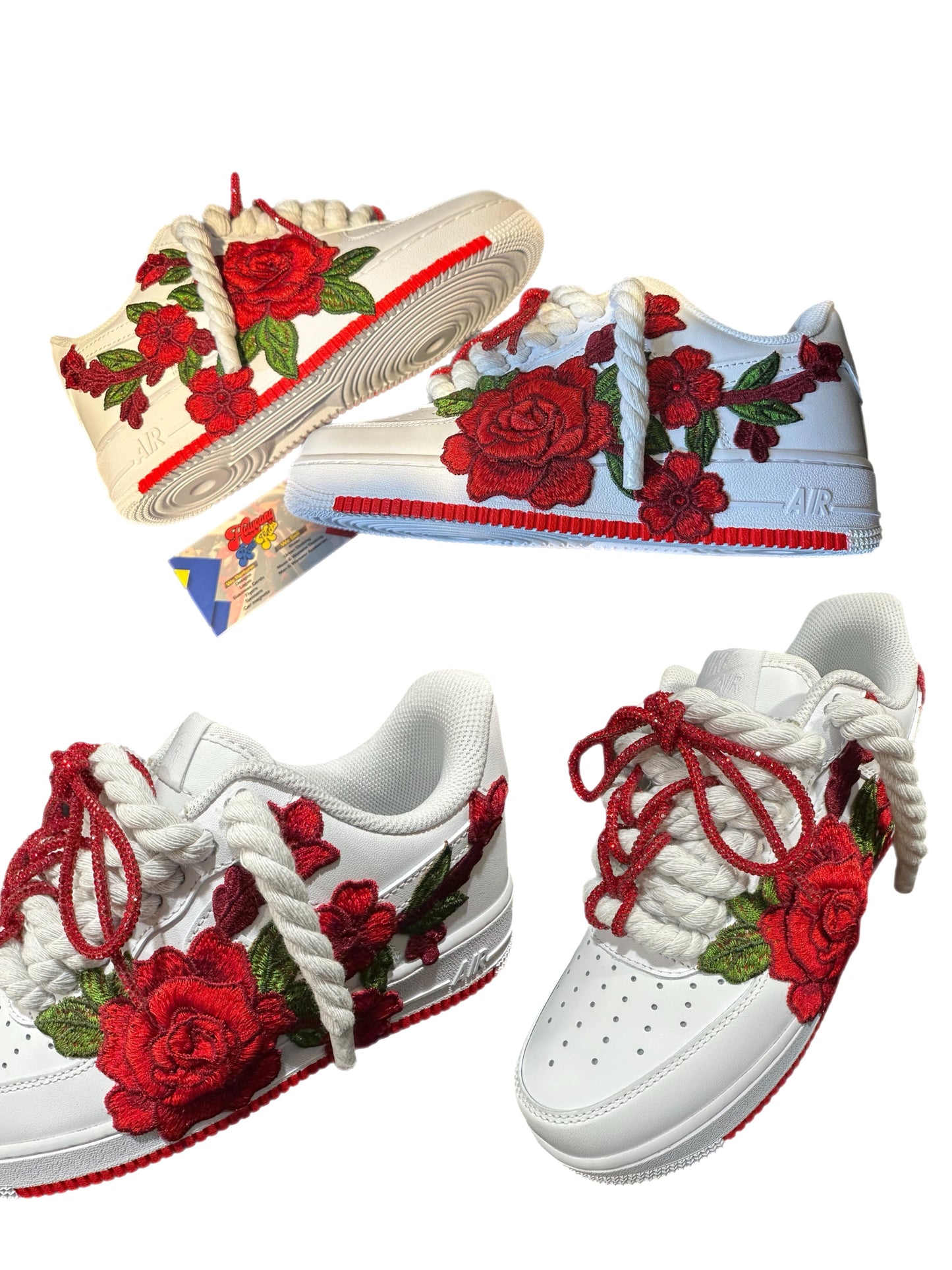 Nike AF 1 Custom By Holygang Retro Kicks Size 7M 8.5W