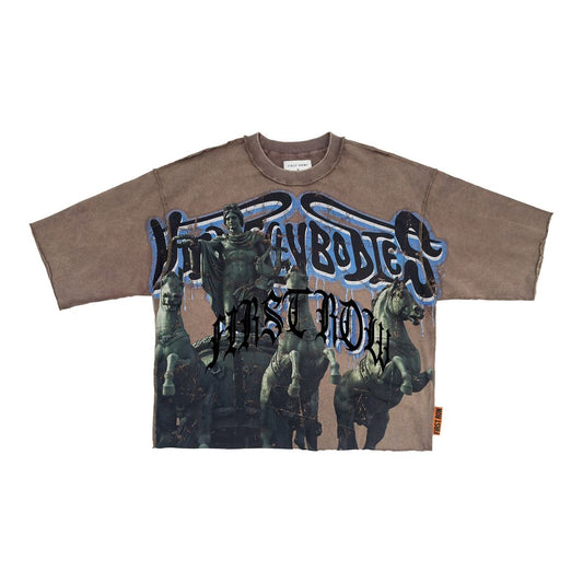 FR Cropped Mini Terry Tee