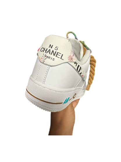 Nike Airforce 1 Custom By Holygang Retro Size 6.5Y 8W